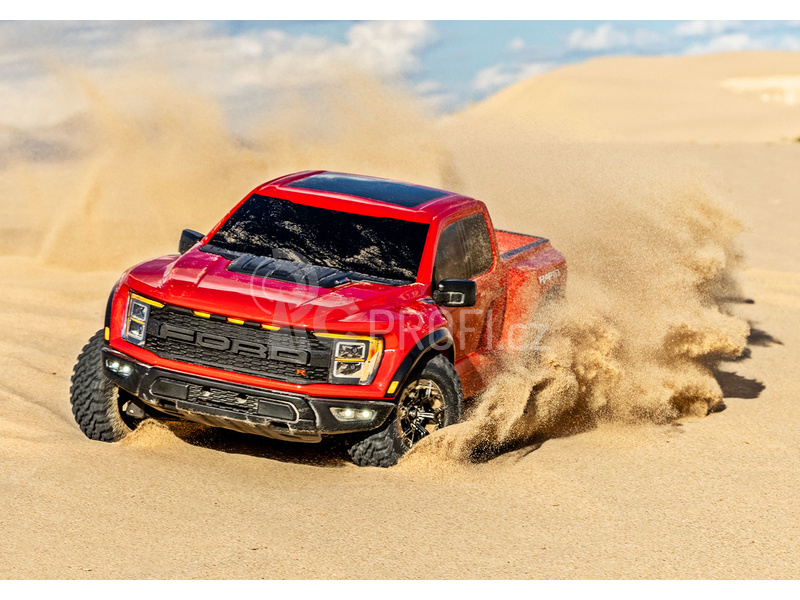 RC auto Traxxas Ford F-150 Raptor R 1:10 RTR, černá