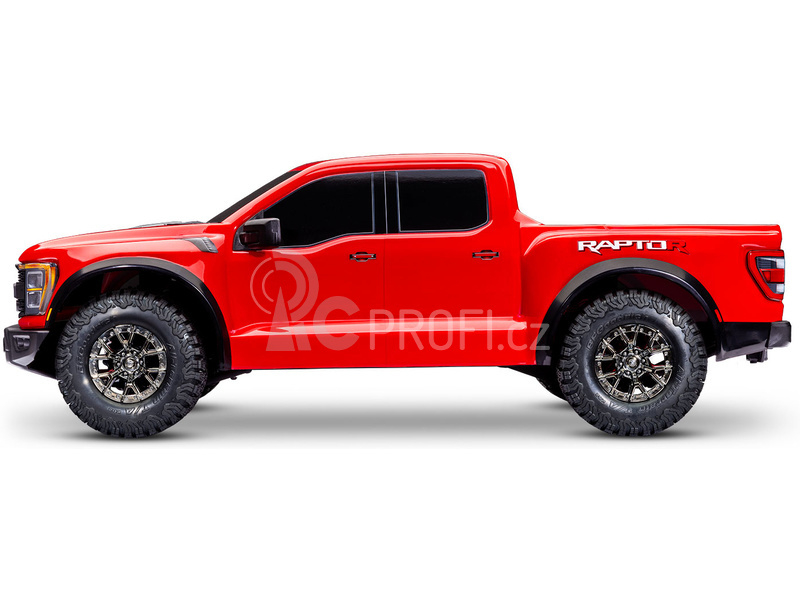 RC auto Traxxas Ford F-150 Raptor R 1:10 RTR, červená