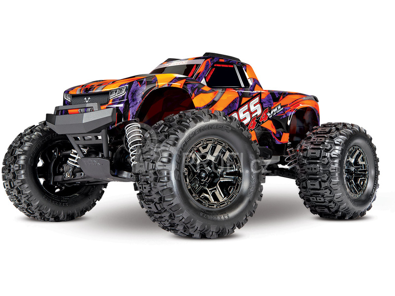 RC auto Traxxas Hoss 1:10 VXL 4WD TQi RTR, červená