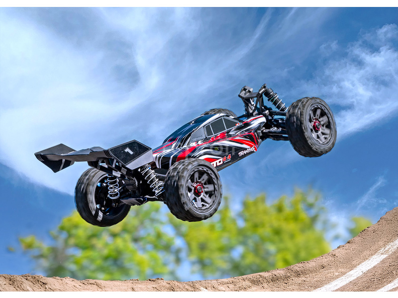 RC auto Traxxas Jato 1:8 4WD BL-2S RTR, modrá