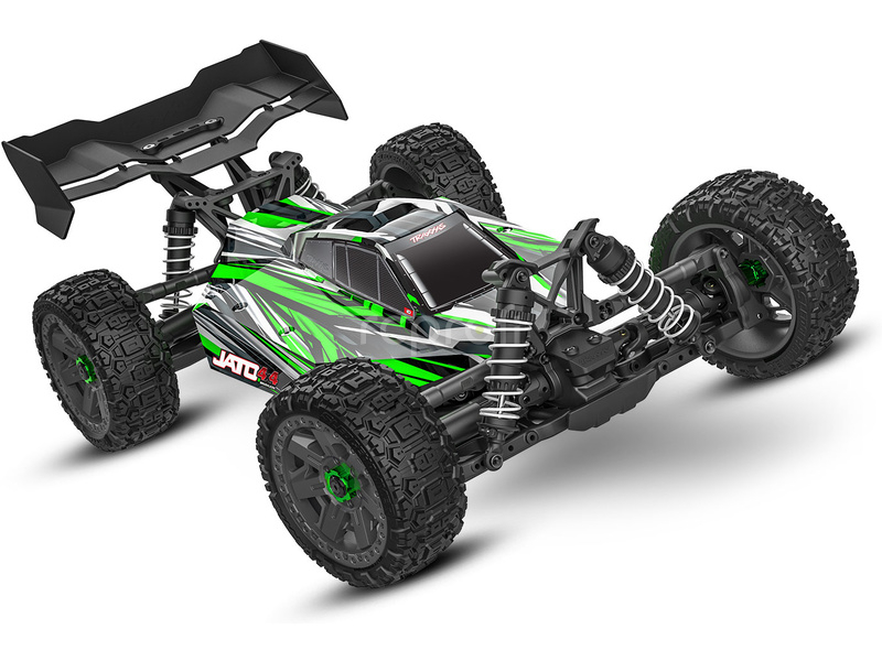 RC auto Traxxas Jato 1:8 4WD BL-2S RTR, zelená