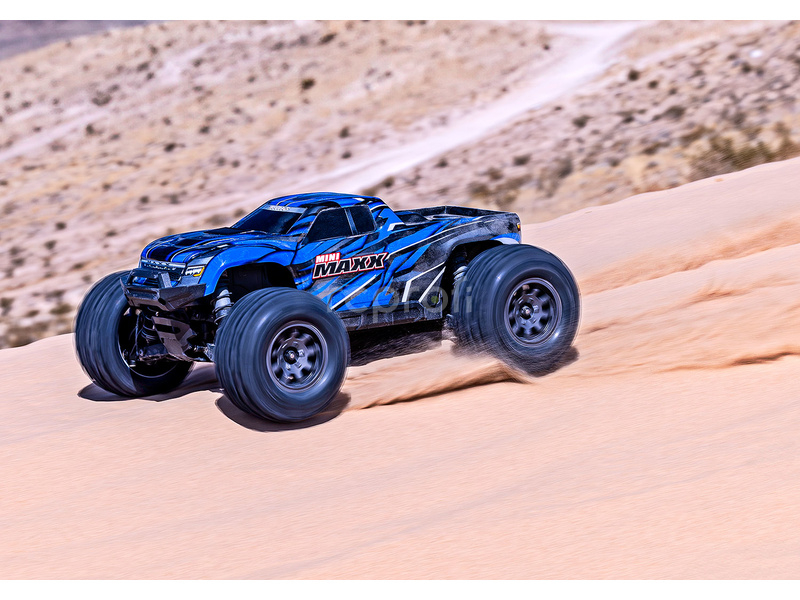 RC auto Traxxas Mini Maxx 1:12 BL-2s RTR, černá