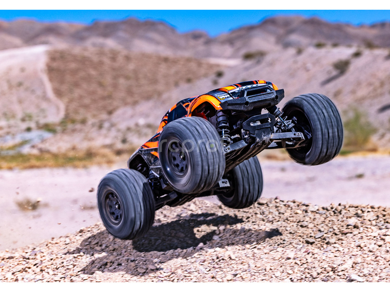 RC auto Traxxas Mini Maxx 1:12 BL-2s RTR, černá