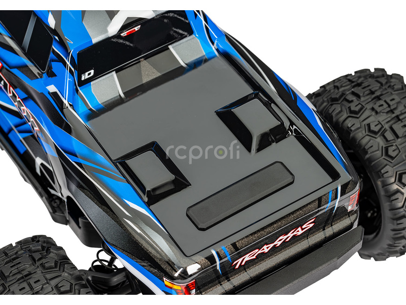 RC auto Traxxas Mini Maxx 1:12 BL-2s RTR, modrá