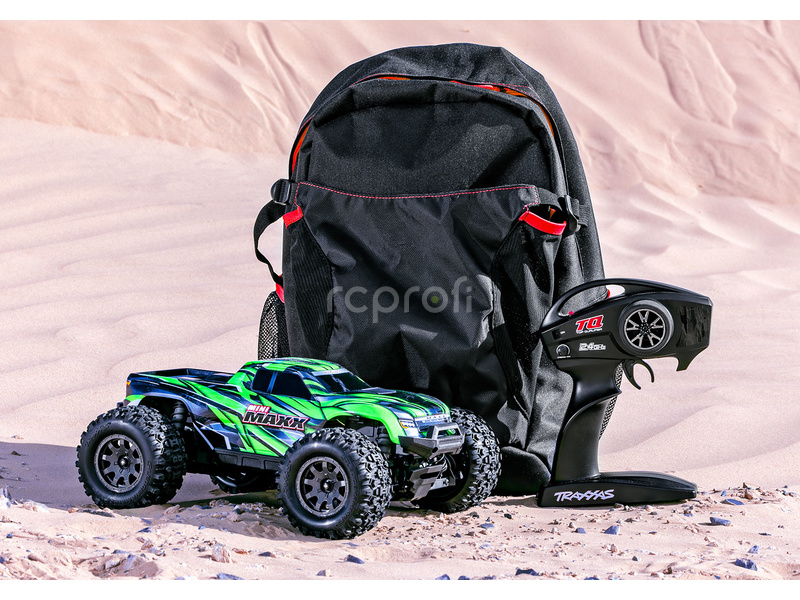 RC auto Traxxas Mini Maxx 1:12 BL-2s RTR, oranžová