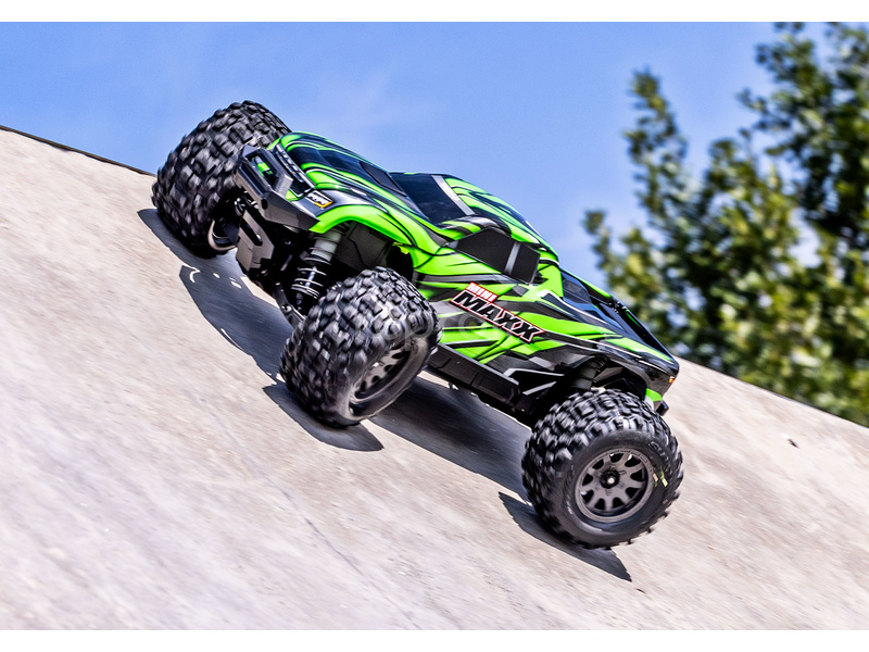 RC auto Traxxas Mini Maxx 1:12 BL-2s RTR, oranžová