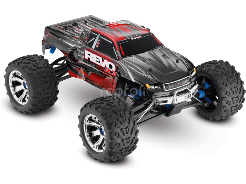 Traxxas Nitro Revo 1:8 s BlueTooth RTR modré