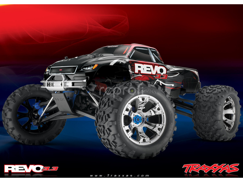 Traxxas Nitro Revo 1:8 s BlueTooth RTR modré