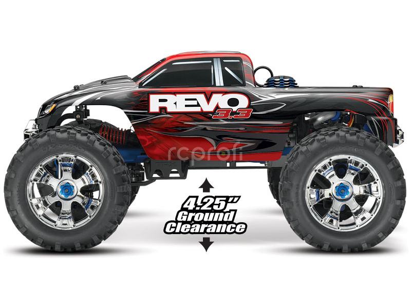 Traxxas Nitro Revo 1:8 s BlueTooth RTR modré