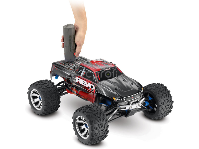 Traxxas Nitro Revo 1:8 s BlueTooth RTR modré