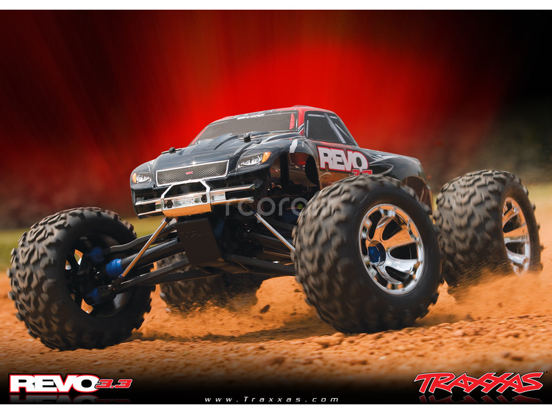 Traxxas Nitro Revo 1:8 s BlueTooth RTR modré