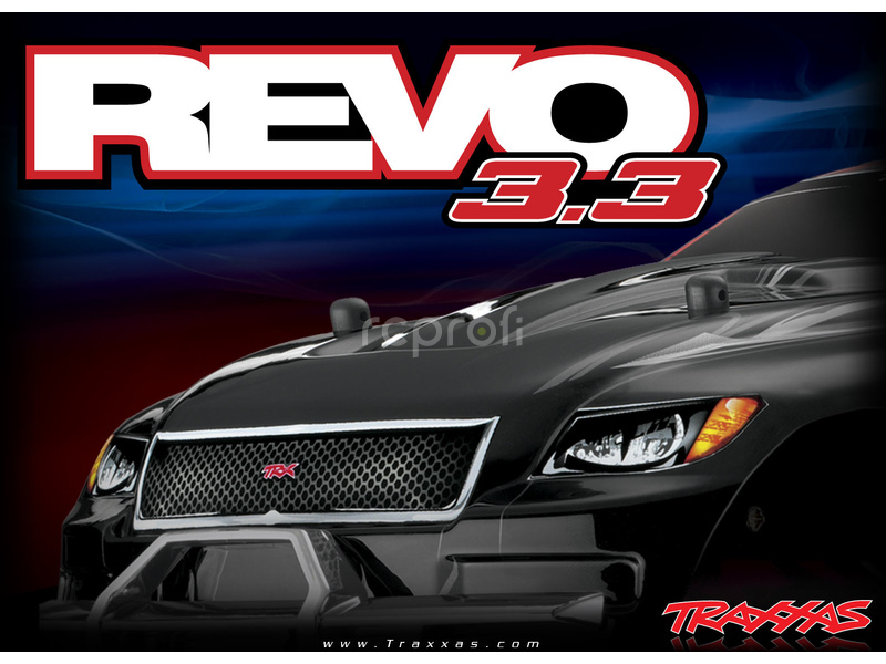 Traxxas Nitro Revo 1:8 s BlueTooth RTR modré