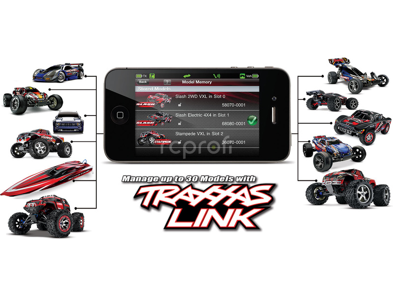 Traxxas Nitro Revo 1:8 s BlueTooth RTR modré