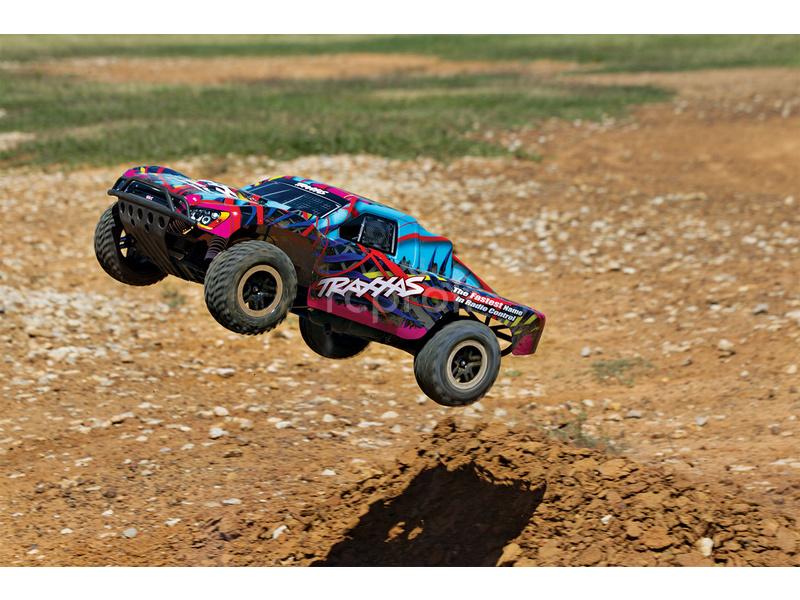 RC auto Traxxas Nitro Slash 1:10 RTR, modrá