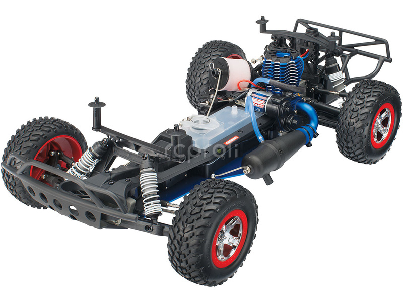 RC auto Traxxas Nitro Slash 1:10 RTR, modrá