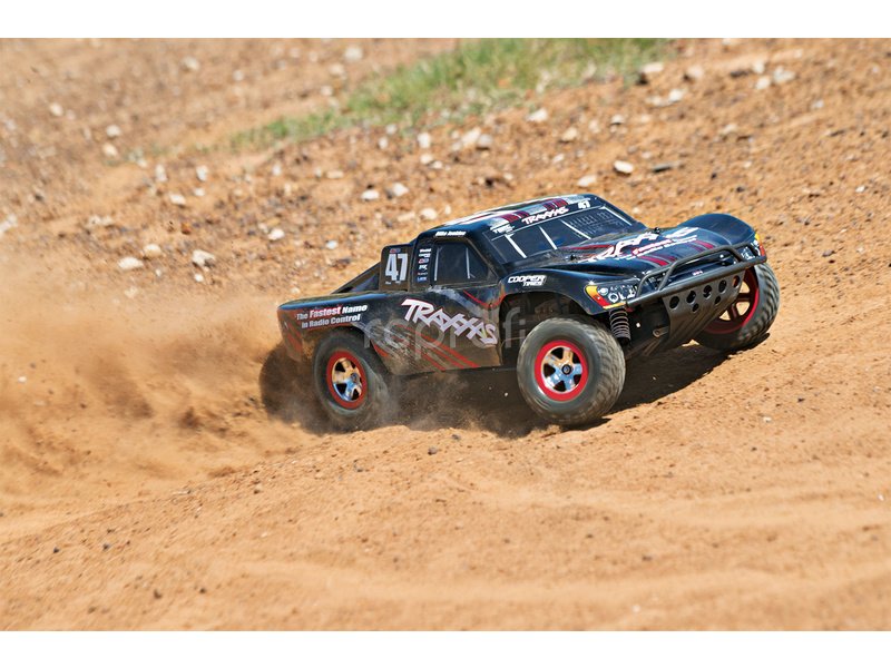 RC auto Traxxas Nitro Slash 1:10 RTR, modrá