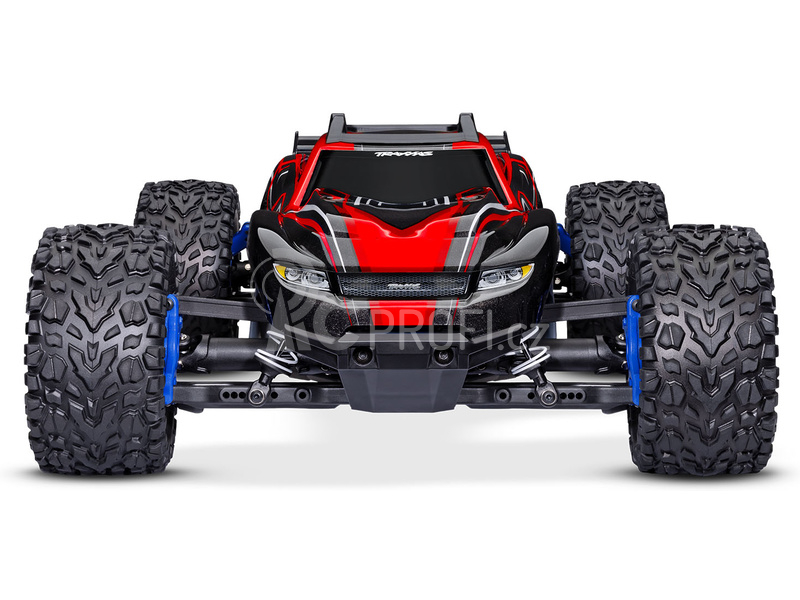 RC auto Traxxas Rustler 1:10 2BL 4WD RTR, modrá