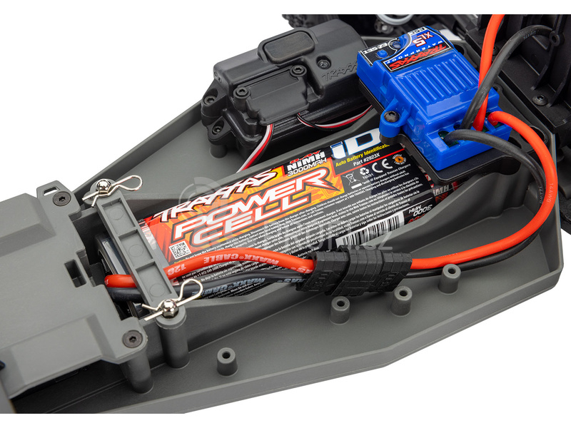 RC auto Traxxas Rustler 1:10 HD RTR, červená