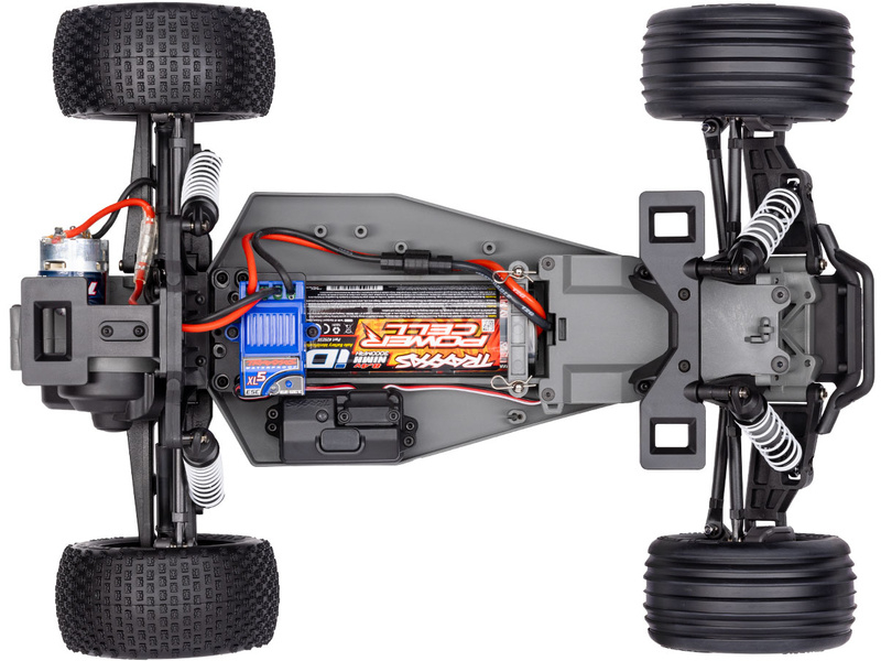 RC auto Traxxas Rustler 1:10 HD RTR, oranžová