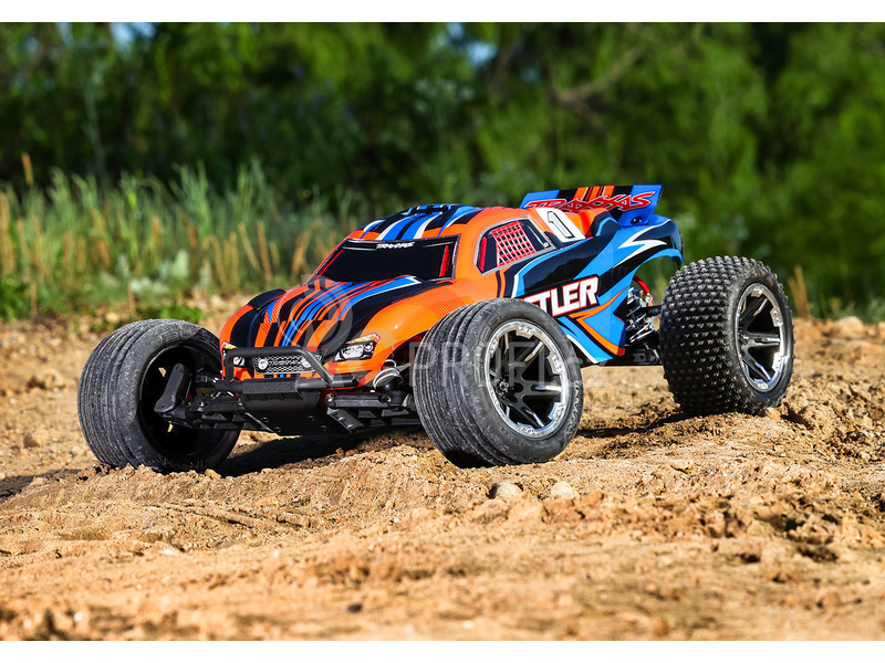 RC auto Traxxas Rustler 1:10 HD RTR, zelená