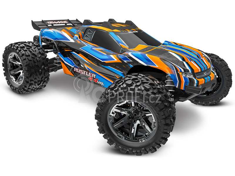 RC auto Traxxas Rustler 1:10 VXL HD 4WD RTR, zelená