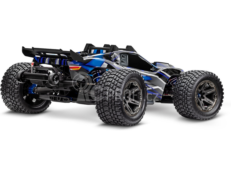 RC auto Traxxas Rustler 4x4 Ultimate VXL RTR, modrá