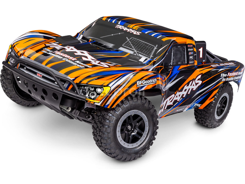 RC auto Traxxas Slash 1:10 BL-2s HD RTR, modrá