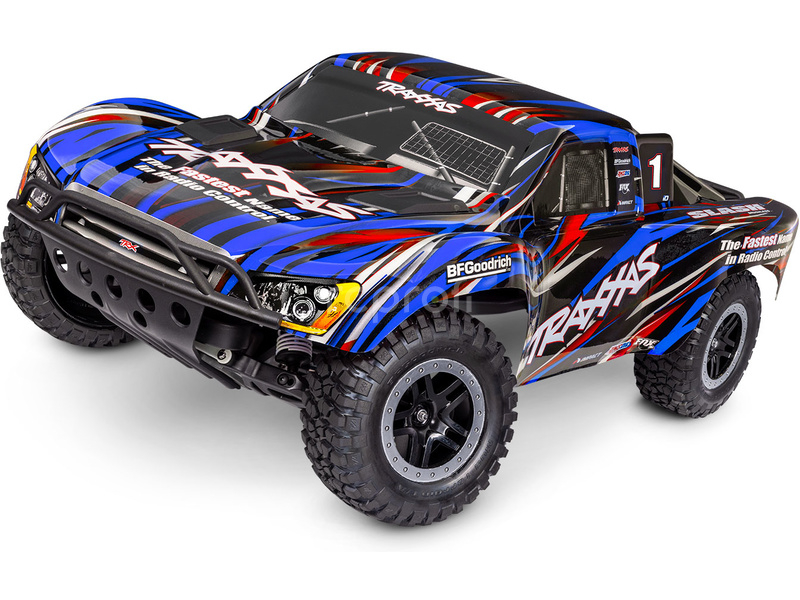 RC auto Traxxas Slash 1:10 BL-2s HD RTR, modrá