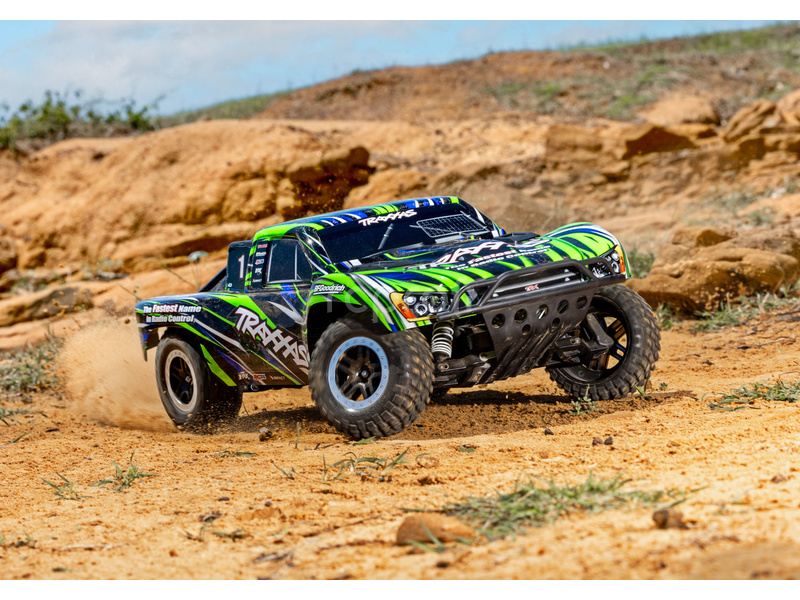 Traxxas Slash 1:10 BL-2s HD RTR zelený