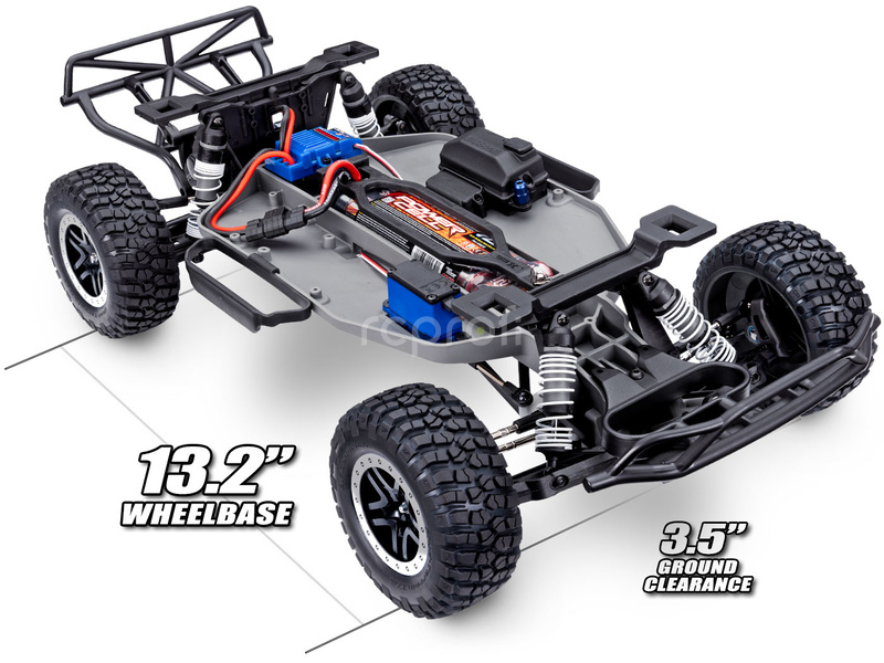 RC auto Traxxas Slash 1:10 HD RTR, modrá