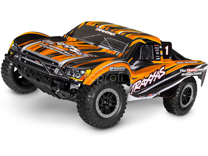 RC auto Traxxas Slash 1:10 HD RTR, oranžová