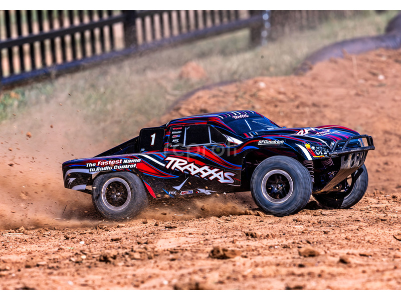 RC auto Traxxas Slash 1:10 HD VXL 4WD RTR, červená