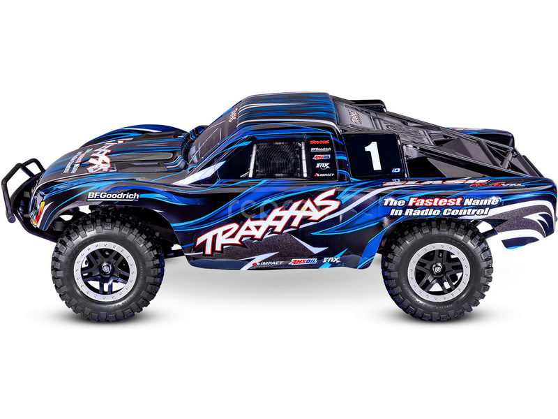 RC auto Traxxas Slash 1:10 HD VXL 4WD RTR, modrá