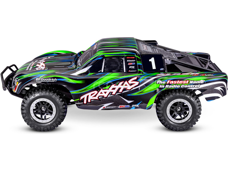 RC auto Traxxas Slash 1:10 HD VXL 4WD RTR, modrá