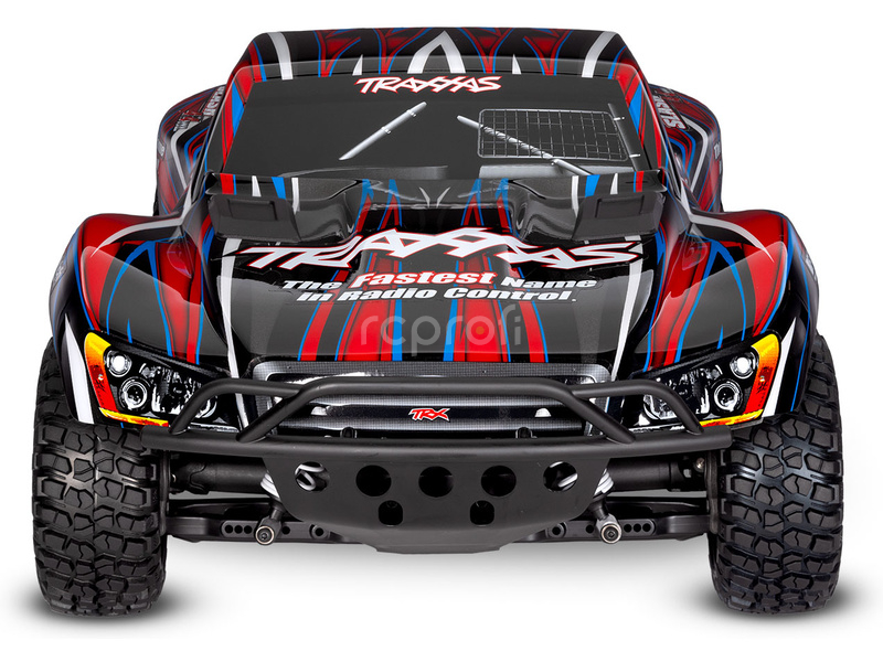 RC auto Traxxas Slash 1:10 HD VXL 4WD RTR, modrá