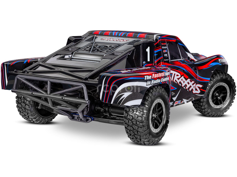 RC auto Traxxas Slash 1:10 HD VXL 4WD RTR, modrá