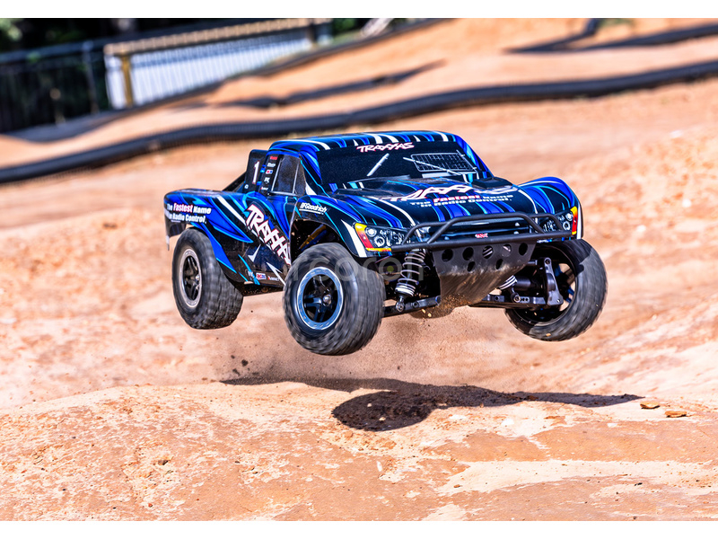 RC auto Traxxas Slash 1:10 HD VXL 4WD RTR, modrá