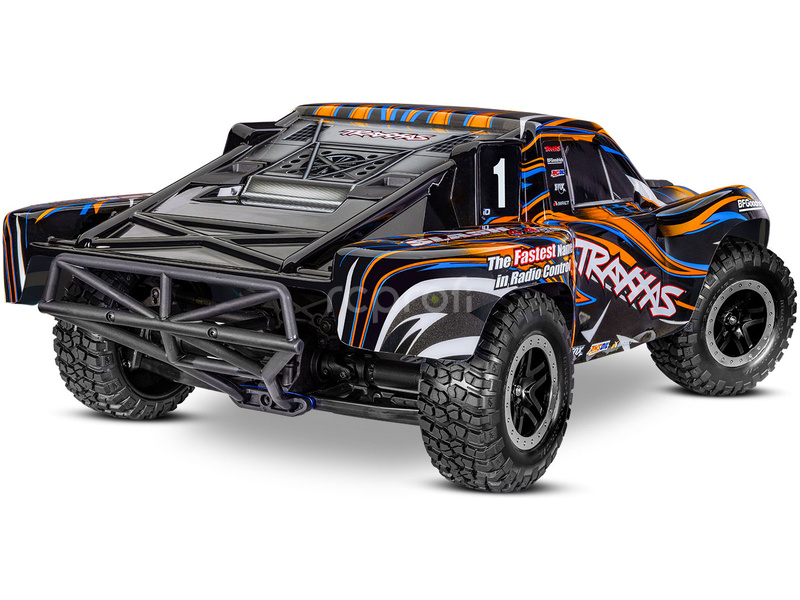 RC auto Traxxas Slash 1:10 HD VXL 4WD RTR, oranžová