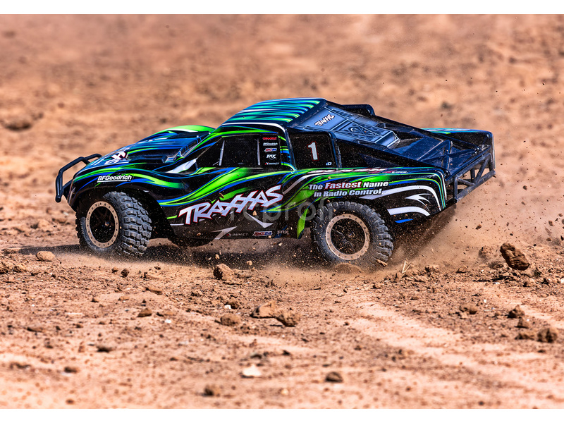 RC auto Traxxas Slash 1:10 HD VXL 4WD RTR, zelená