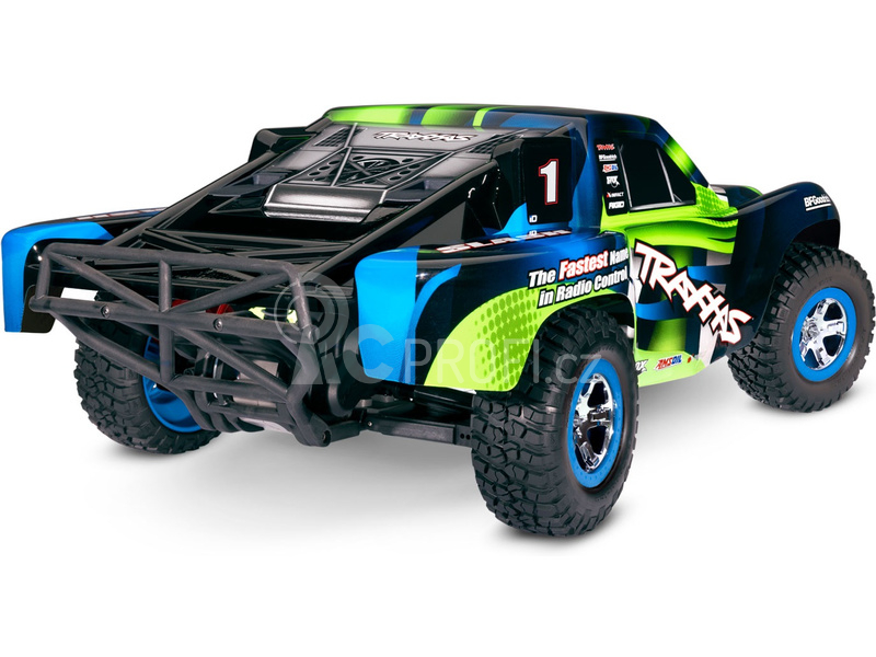 RC auto Traxxas Slash 1:10 RTR, modrá