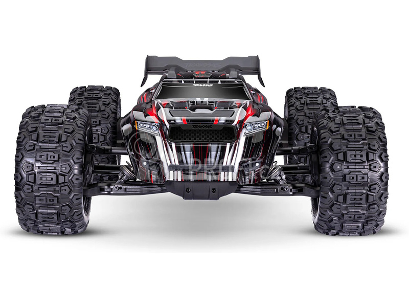 RC auto Traxxas Sledge s belted pneu 1:8 RTR, červená