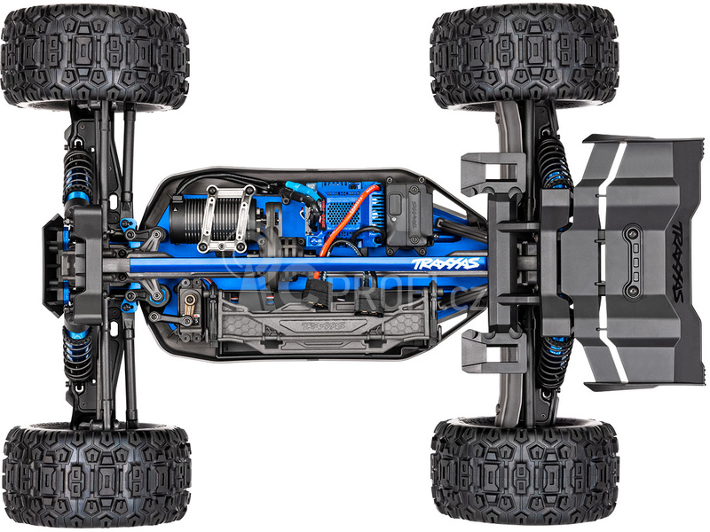 RC auto Traxxas Sledge s belted pneu 1:8 RTR, červená