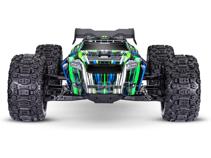 RC auto Traxxas Sledge s belted pneu 1:8 RTR, modrá