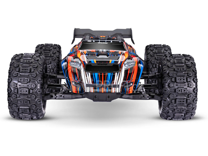 RC auto Traxxas Sledge s belted pneu 1:8 RTR, modrá