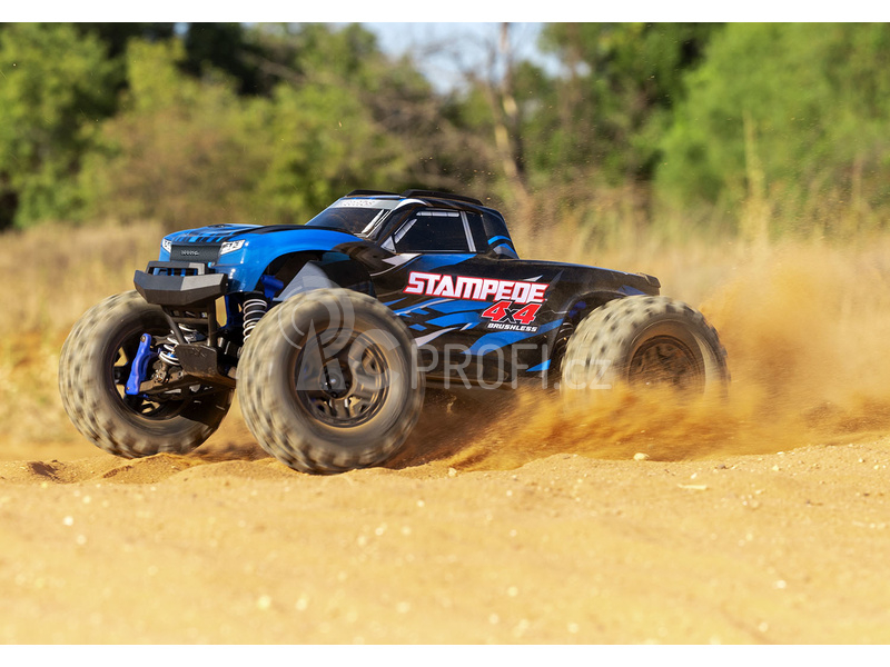 RC auto Traxxas Stampede 1:10 2BL 4WD RTR, zelená