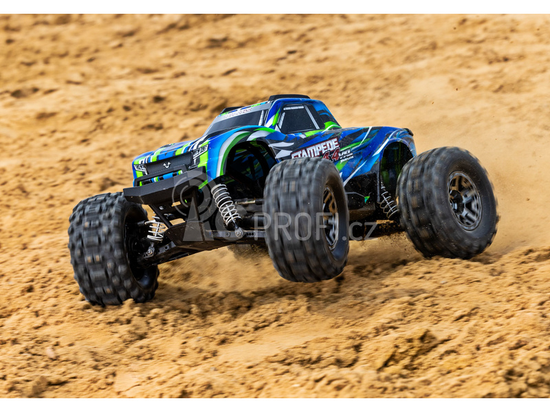 RC auto Traxxas Stampede 1:10 4x4 VXL RTR, oranžová