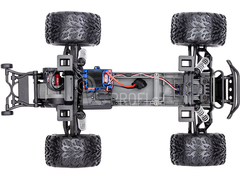 RC auto Traxxas Stampede 1:10 BL-2s RTR, červená