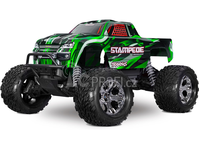 RC auto Traxxas Stampede 1:10 BL-2s RTR, modrá