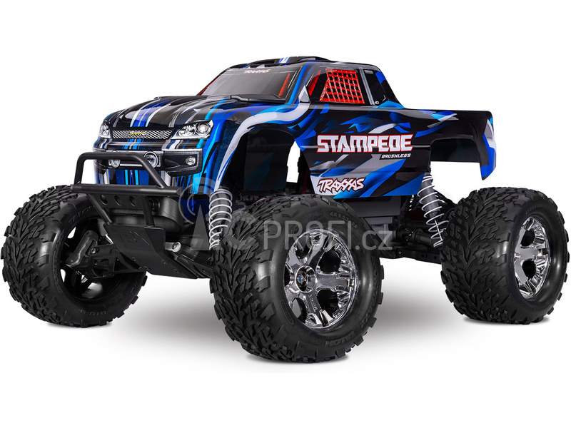 RC auto Traxxas Stampede 1:10 BL-2s RTR, růžová