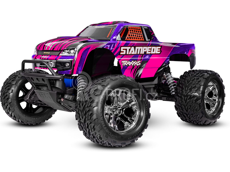 RC auto Traxxas Stampede 1:10 HD RTR, červená